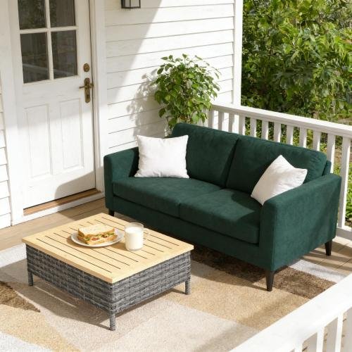 Outdoor Solid Wood Side End Table